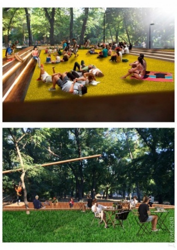 Новое общественное пространство в заброшенном бассейне парка Шевченко будет скромнее, чем задумывалось