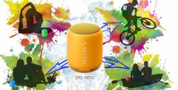 Sony представила беспроводную колонку Sony SRS-XB10