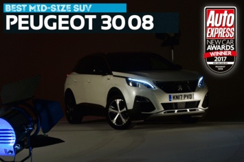 Новый Peugeot 3008 назвали Автомобилем года 2017 в Англии