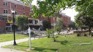 В общежитии США прогремел взрыв (фото)