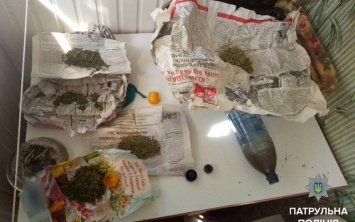 Патрульные нашли наркотики у херсонского дебошира