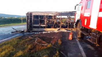 В Татарстане столкнулись фура и автобус: 13 погибших