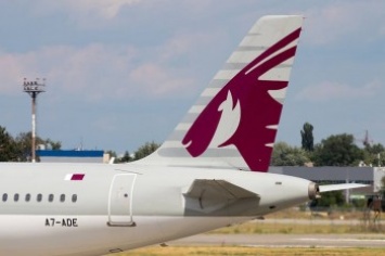 Qatar Airways еще не зашла в Украину, но ее самолеты уже летают в Борисполь (фото)