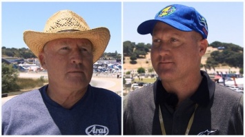 WSBK: Кенни Робертс и Робертс-младший - о вызовах, которые бросает Laguna Seca