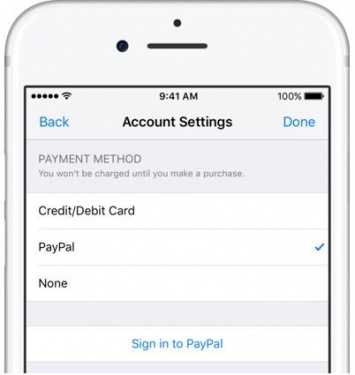 Apple разрешила платить через PayPal в iTunes, App Store и Apple Music