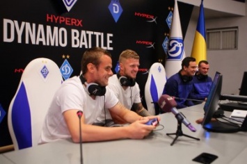 Dynamo Battle: Корзун и Коваль сыграли в FIFA2017 с киберфутболистами «Динамо»