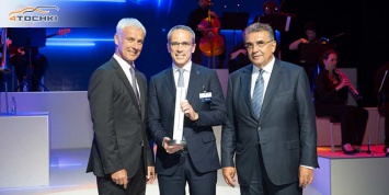 Bridgestone получила премию VW Group Awards 2017 за инновационные технологии
