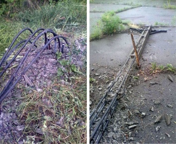 Злоумышленники чуть не оставили без света "Криворожский завод металлоконструкций" (фото)