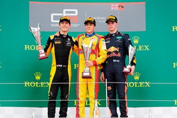 GP3: Джулиано Алези выиграл гонку в Сильверстоуне