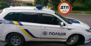 В Украине разбит первый полицейский кроссовер Mitsubishi Outlander