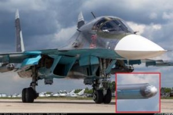 Сеть рассмешил "нано-скотч", которым "усовершенствовали" российский Су-34