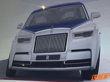 Рассекречен экстерьер и интерьер Rolls-Royce Phantom восьмого поколения