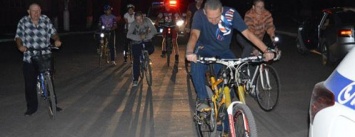 В Покровске прошла акция «Сделай заметным велосипедиста!»