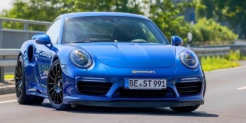 «Синяя стрела»: купе Porsche 911 разогнали до 344 километров в час