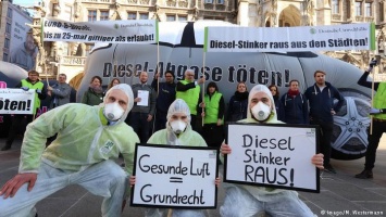 Экологи хотят через суд закрыть дорогу дизелям в немецкие города