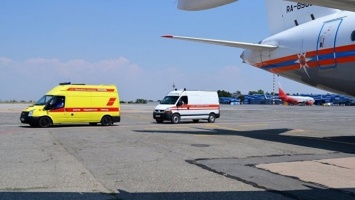Борт МЧС доставил в Севастополь после лечения сбитого на "зебре" малыша