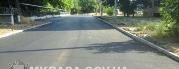 В Корабельном районе Николаева отремонтировали дорогу и уличное освещение