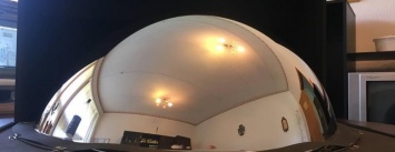 В Запорожье для будущего планетария привезли сферическое зеркало, - ФОТО