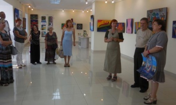В Виннице открылась персональная выставка бывшего каменчанина Михаила Мигрина