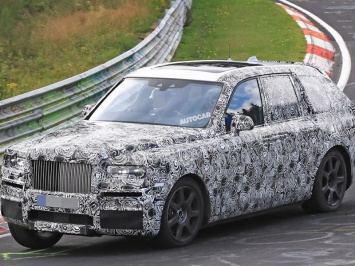 Rolls-Royce начал тесты внедорожника на Нюрбургринге