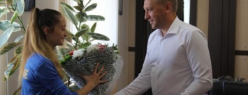 Мэр Кременчуга лично поздравил кременчугскую спортсменку с победами (фото и видео)
