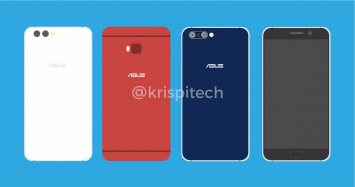 Три смартфона ASUS Zenfone 4 засветились в подробностях