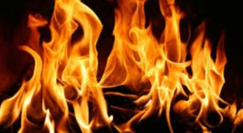Ночной пожар в Сумах - двух людей эвакуировали