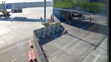 В аэропорту Борисполь начали расширять зону для контроля трансферных пассажиров