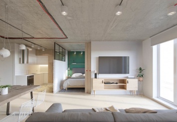 Уютный «индастриал» интерьер: комфортная квартира, которая разрушает стереотипы об индустриальном стиле