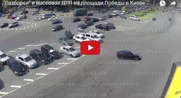 В Киеве «поляки» на BMW устроили разборки с погоней (видео)
