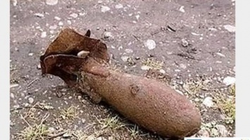 В центре Львова нашли артиллерийский снаряд