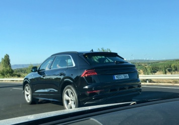 Audi Q8 на новых разоблачающих фото