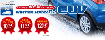 Dunlop Winter Maxx 02 CUV - зимняя новинка от Sumitomo для кроссоверов