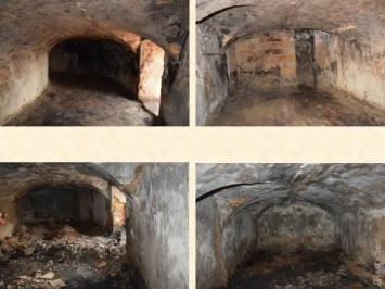 В основании Воронцовской колоннады обнаружили помещение с фрагментами старинных надгробий Первого еврейского кладбища