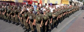 «Марш равенства» в Одессе не столько прошел, сколько «отсидел»