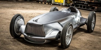 В Infiniti сделали электрический прототип в стиле гоночных машин 1940-х