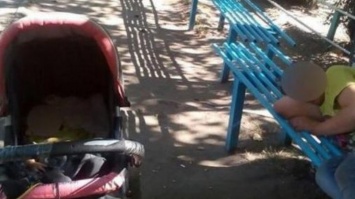 В Днепре горе-мать проспала у коляски с ребенком двое суток (фото)