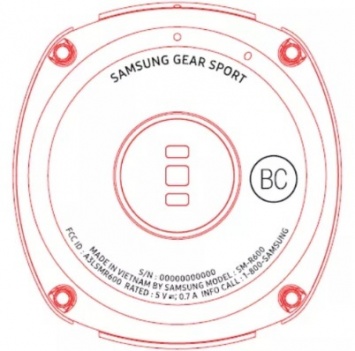 Samsung выпустит устройство под названием Gear Sport