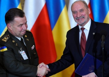 Министры обороны Польши и Украины обсудили военное сотрудничество