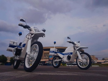 «Калашников» показал электромотоциклы для полиции