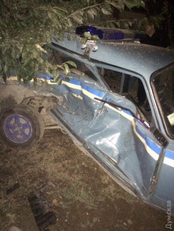 Под Одессой пьяный водитель отправил в больницу офицера полиции