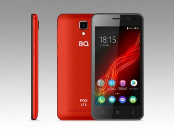 BQ представил недорогой смартфон BQ-4500L Fox LTE