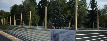 В Запорожье проводят реконструкцию памятника афганцам, - ФОТОРЕПОРТАЖ
