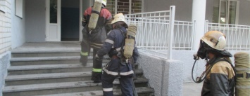 В кременчугской детской больнице произошел пожар (ФОТО)