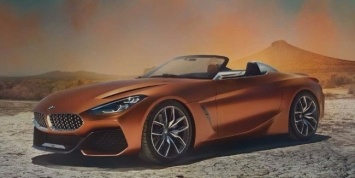 Родстер BMW Z4 Concept рассекречен до официальной премьеры