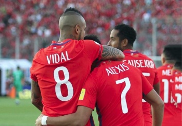 Первая часть заявки сборной Чили на матчи против Парагвая и Боливии