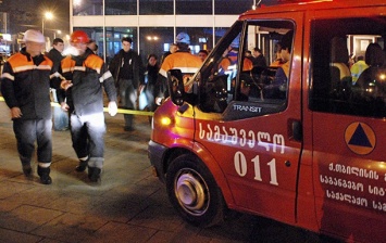 В Тбилиси произошел крупный пожар на рынке