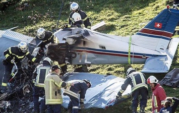 В Швейцарских Альпах разбился самолет: есть погибшие