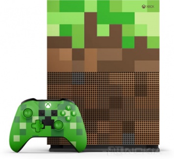 Microsoft представила Xbox One S Minecraft Limited Edition