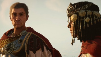 Клеопатра, Юлий Цезарь и Птолемей XIII в свежем трейлере Assassin’s Creed: Origins
